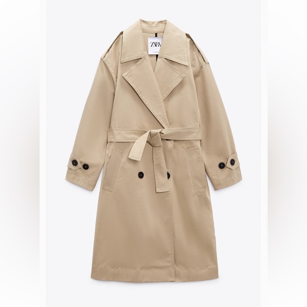 Zara trench coat jacket